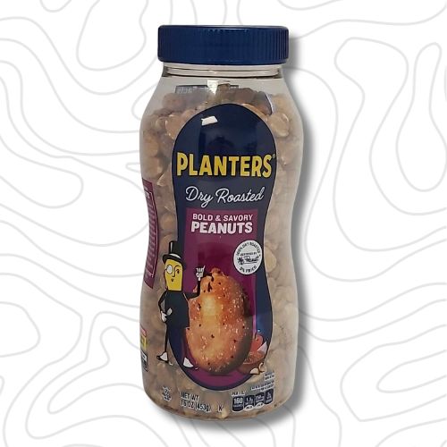 Planters Dry Roasted Peanuts Bold And Savory 16 Oz Pluckys Pick Up